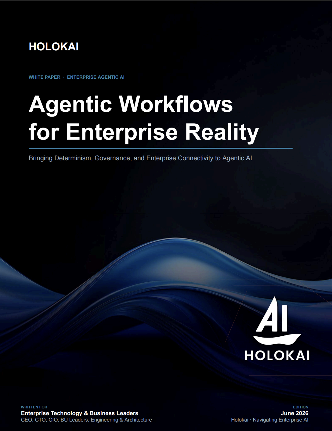 Agentic Workflows for Enterprise Reality white paper cover