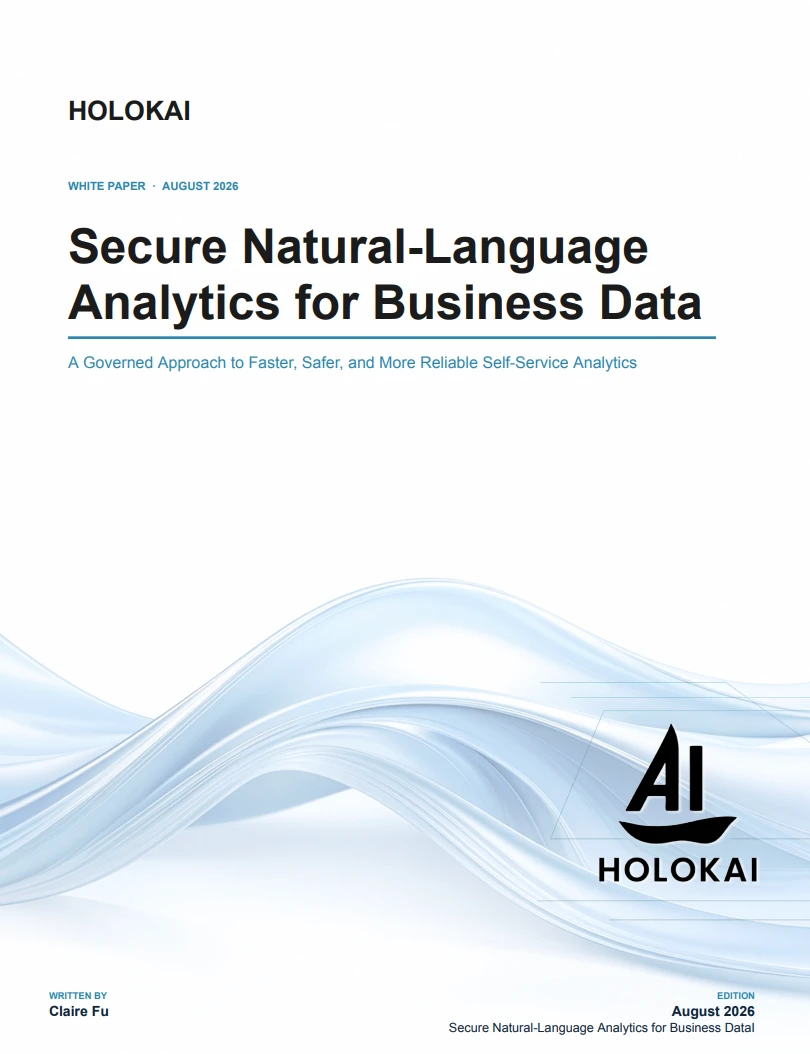Secure Natural-Language Analytics for Business Data white paper cover